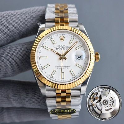C Factory ROLEX 904L Steel 3235  White Watch